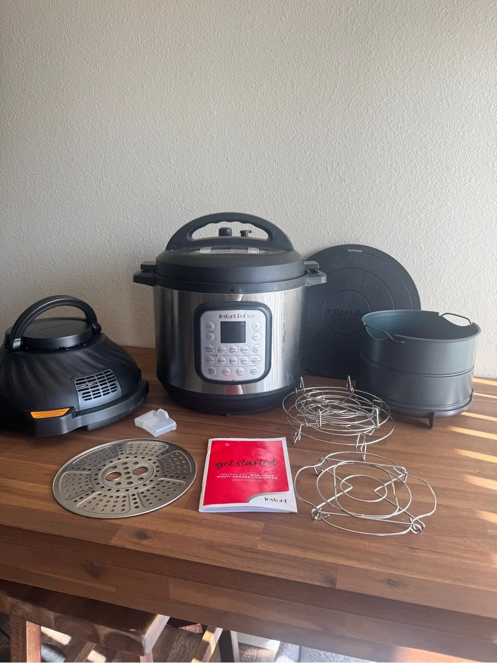 Instant Pot Duo Crisp 11-in-1 Air Fryer Pressure Cooker 8 Quart Kitchen Tools